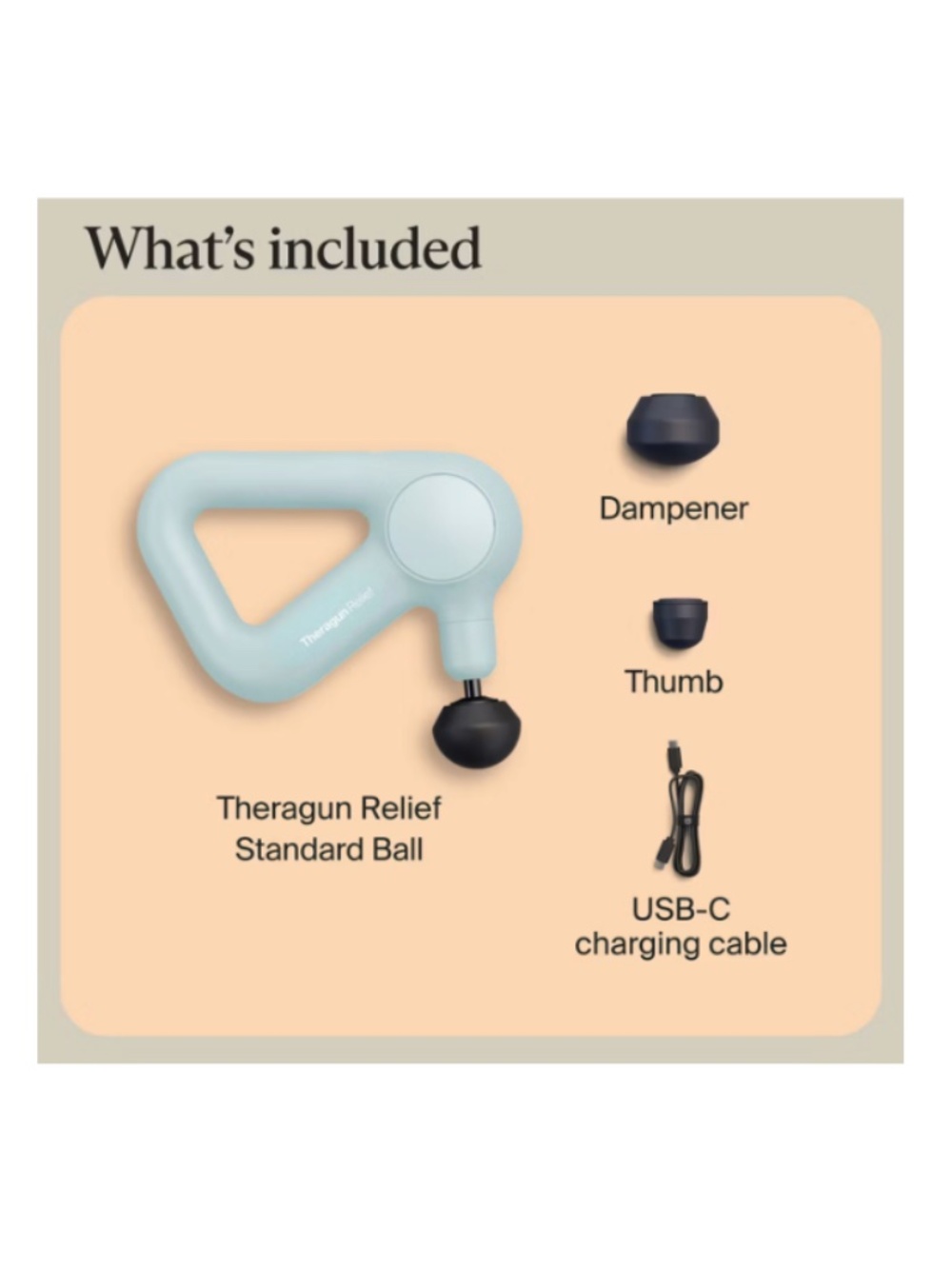 NIB Therabody Theragun Relief Massage Gun - Aqua - Picture 6 of 6